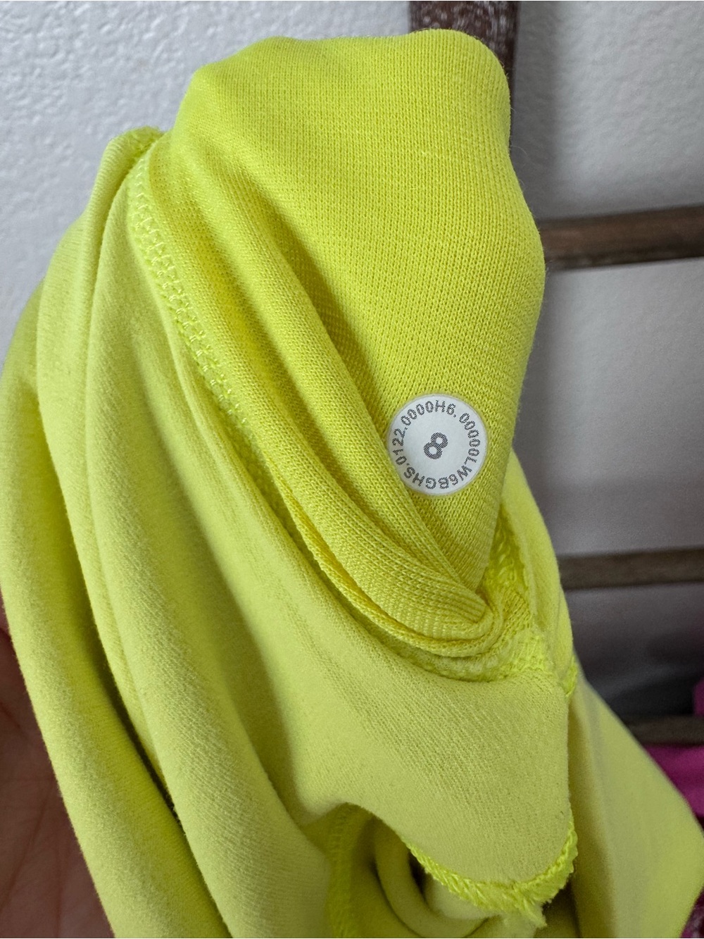NEON LULULEMON LEGGINGS SIZE 8 ALIGN - Picture 6 of 6